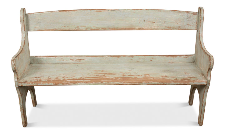 American Home Furniture | Sarreid - Arlo Bench - Sage