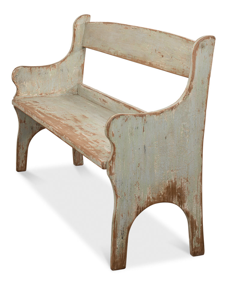 American Home Furniture | Sarreid - Arlo Bench - Sage