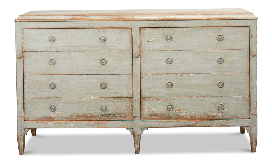 American Home Furniture | Sarreid - Landry 2 Door Sideboard - Sage