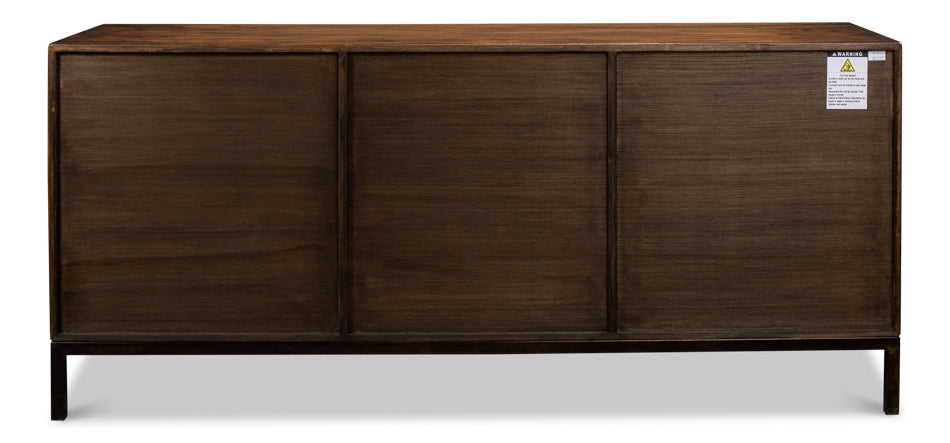 American Home Furniture | Sarreid - Becket Sideboard - Brown