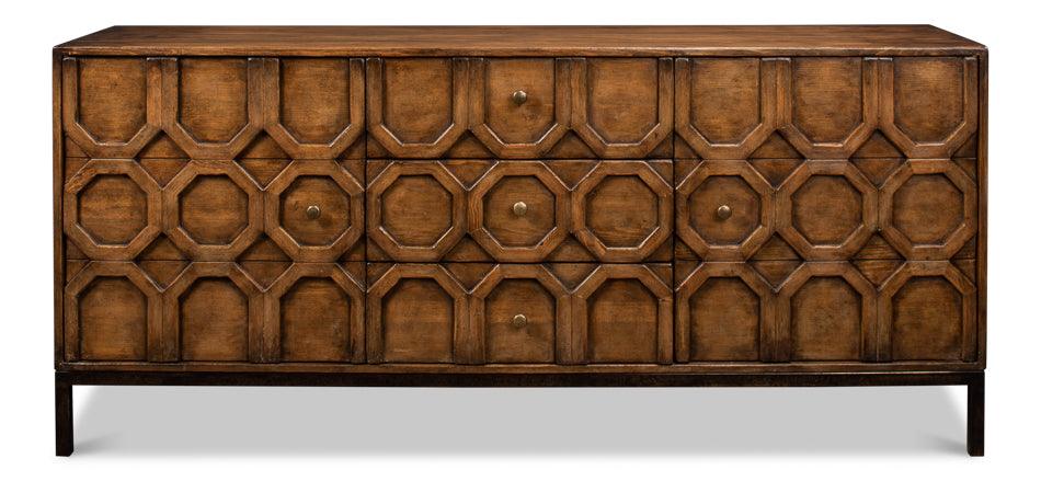 Becket Sideboard - Brown SIDEBOARDS + CREDENZAS Sarreid