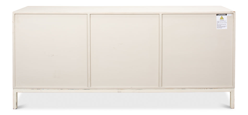 American Home Furniture | Sarreid - Becket Sideboard - Antique White