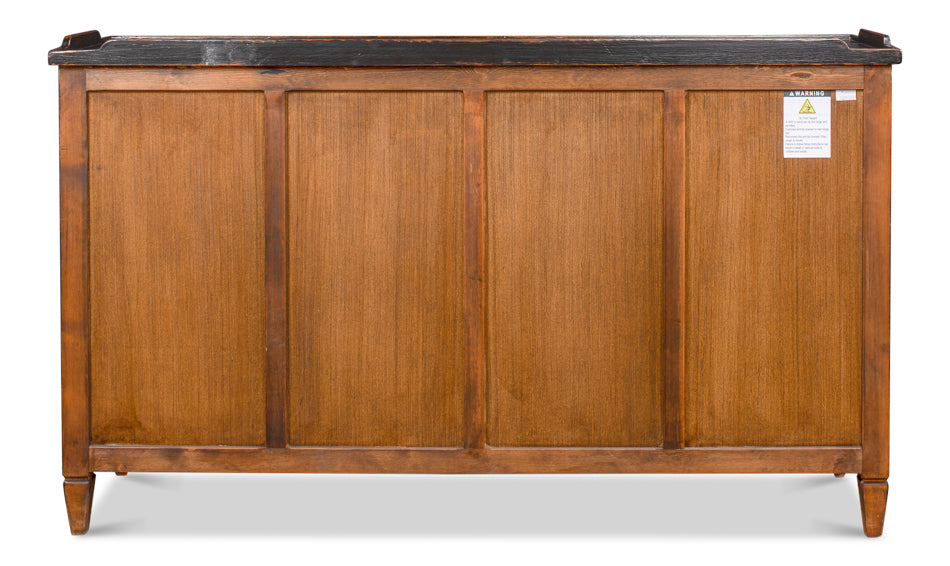 American Home Furniture | Sarreid - Madigan Sideboard - Antique Black