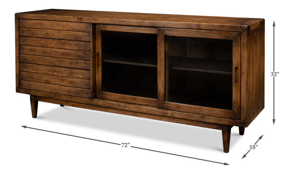 American Home Furniture | Sarreid - Reese Sideboard - Brown