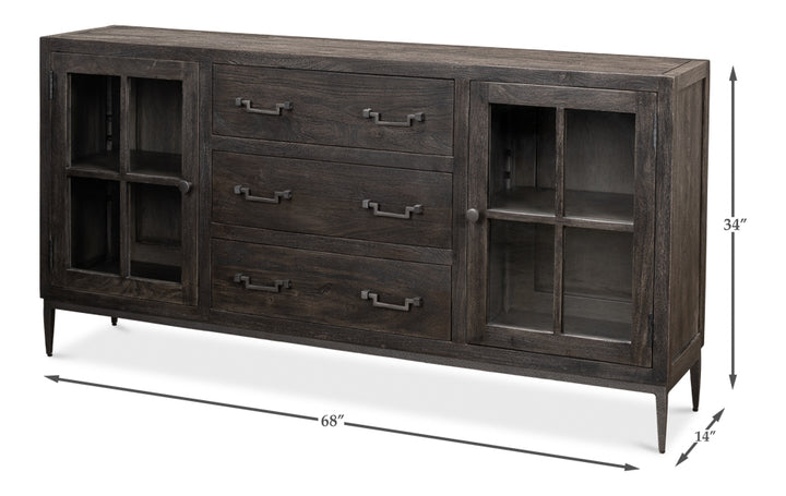 American Home Furniture | Sarreid - Bauhaus Sideboard 1