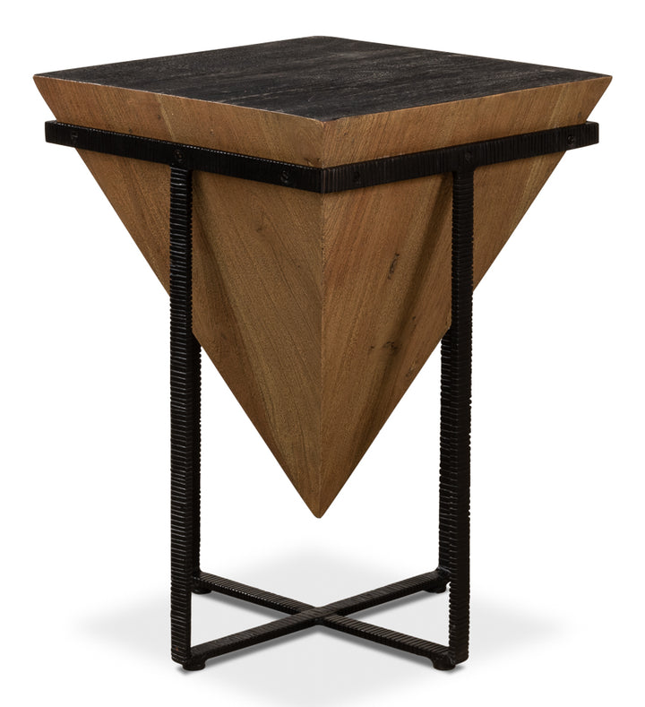 American Home Furniture | Sarreid - Hardy Inverted Obelisk Table