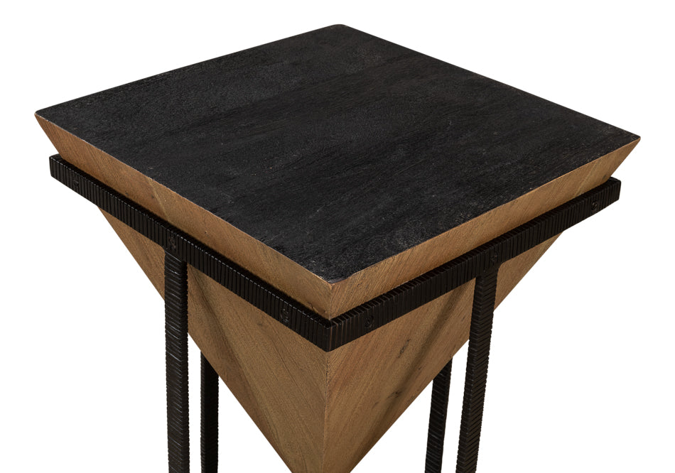 American Home Furniture | Sarreid - Hardy Inverted Obelisk Table