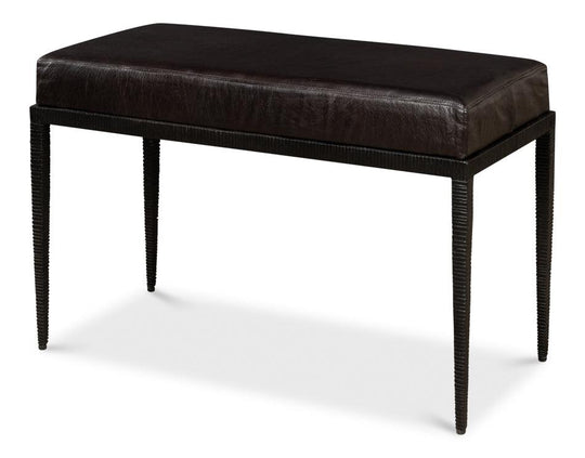 Sarreid Duke Ridged Iron Bench BENCHES
