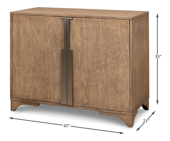 American Home Furniture | Sarreid - Augustus 2 Door Cabinet