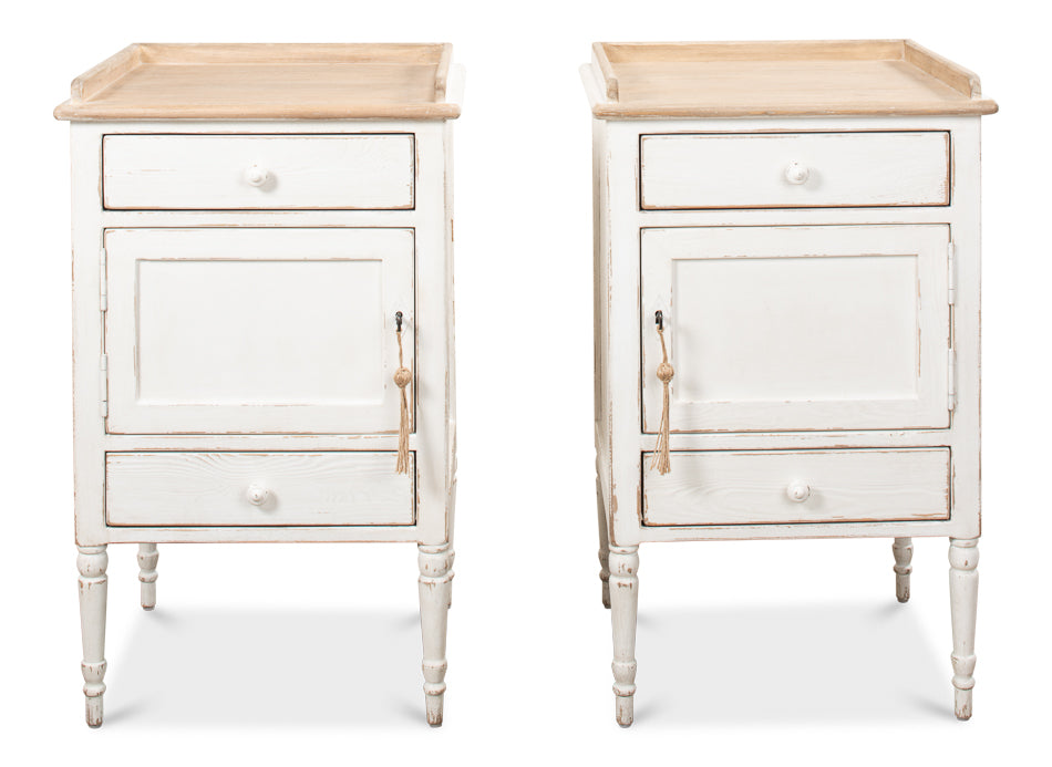 American Home Furniture | Sarreid - Rose Side Table - Left