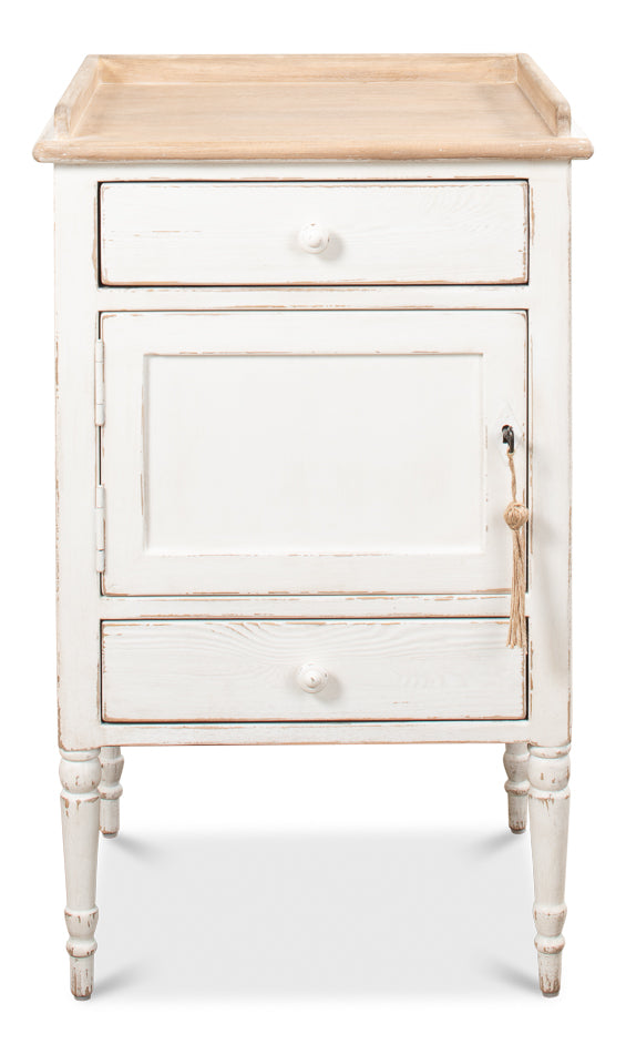 American Home Furniture | Sarreid - Rose Side Table - Left