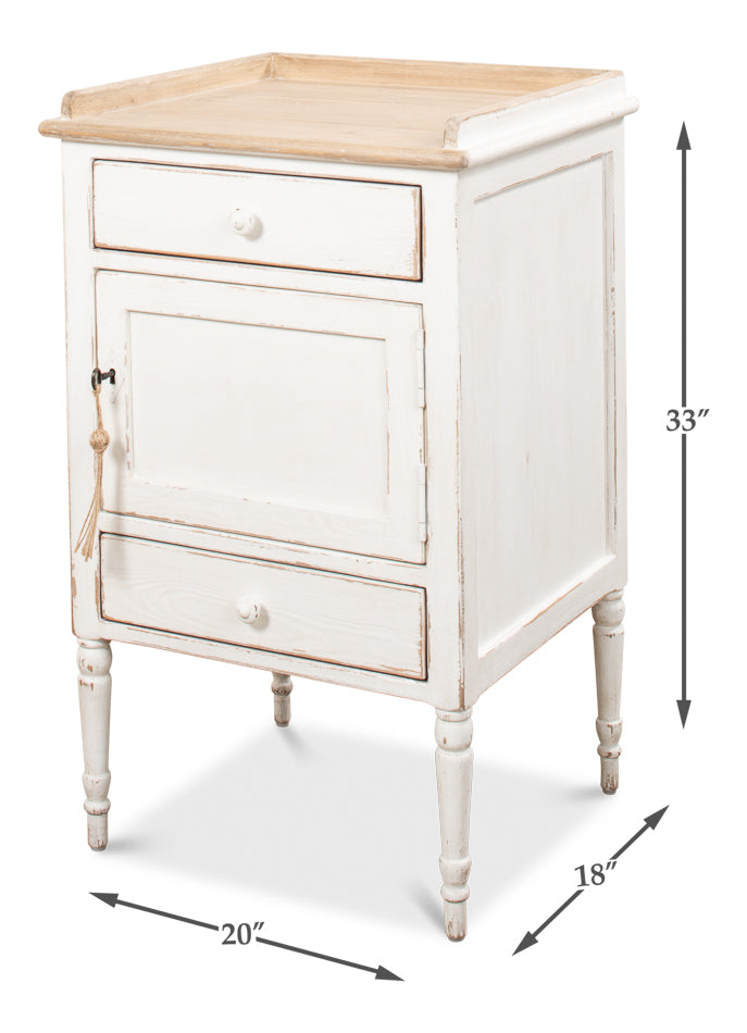 American Home Furniture | Sarreid - Rose Side Table - Right