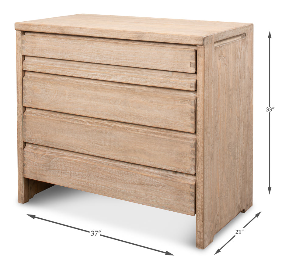 American Home Furniture | Sarreid - Xander Five Drawer Commode