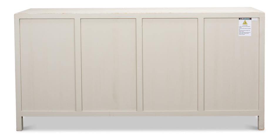 American Home Furniture | Sarreid - Ezra Sideboard - Antique White