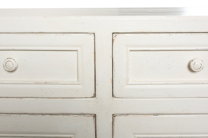 American Home Furniture | Sarreid - Ezra Sideboard - Antique White