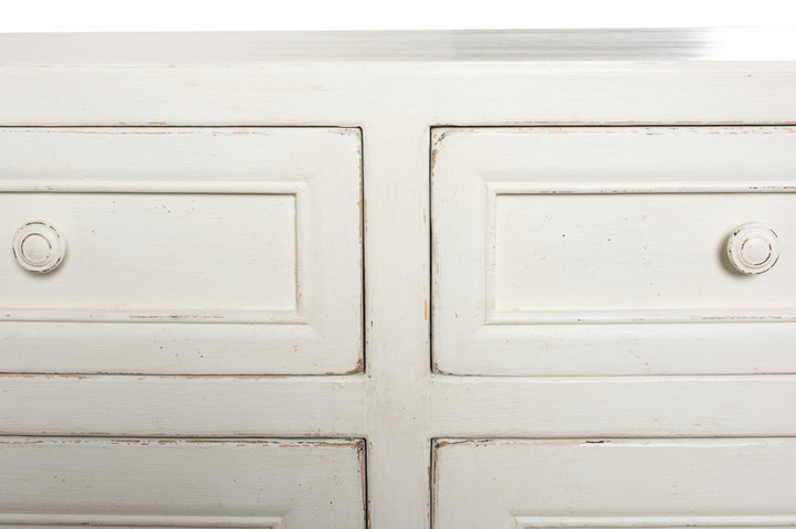 American Home Furniture | Sarreid - Reese Sideboard - Antique White