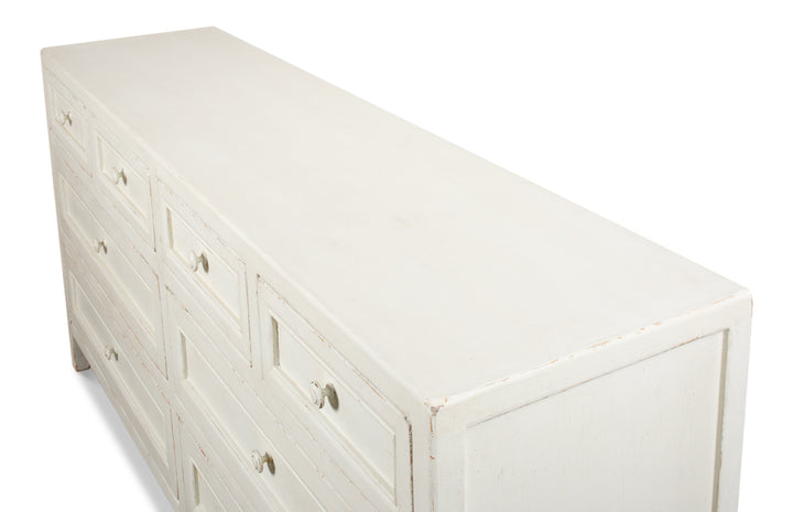 American Home Furniture | Sarreid - Ezra Sideboard - Antique White