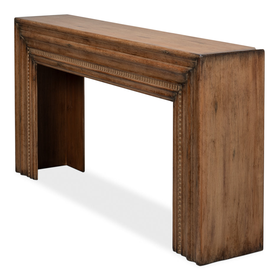 American Home Furniture | Sarreid - Mantel Console - Brown