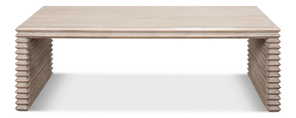 Stacked Cocktail Table