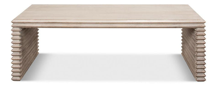 Stacked Cocktail Table