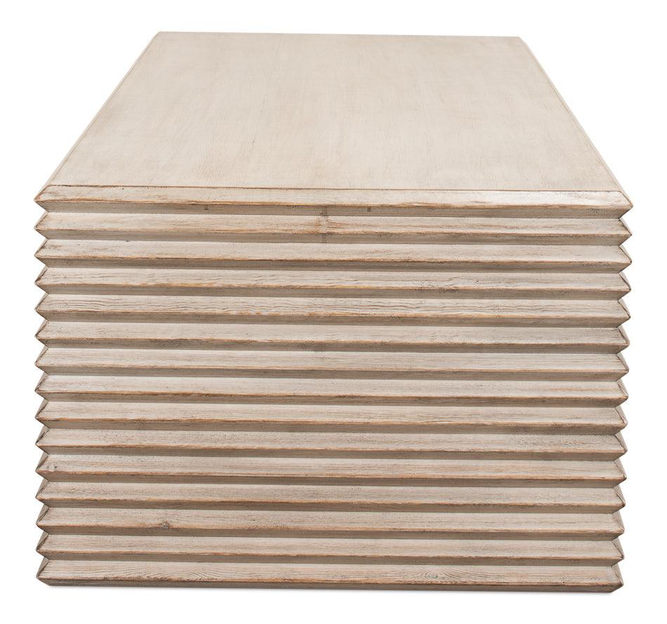Stacked Cocktail Table