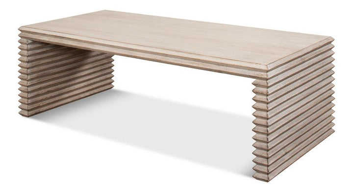 Stacked Cocktail Table