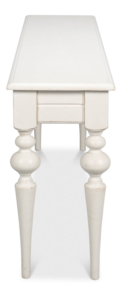 American Home Furniture | Sarreid - Hudson Console - Antique White