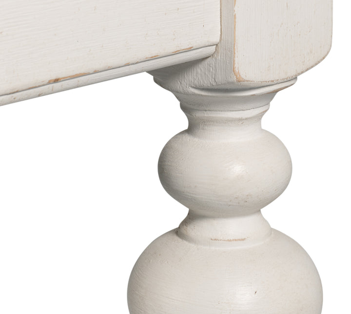 American Home Furniture | Sarreid - Hudson Console - Antique White