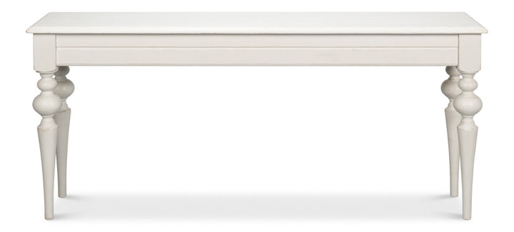 American Home Furniture | Sarreid - Hudson Console - Antique White