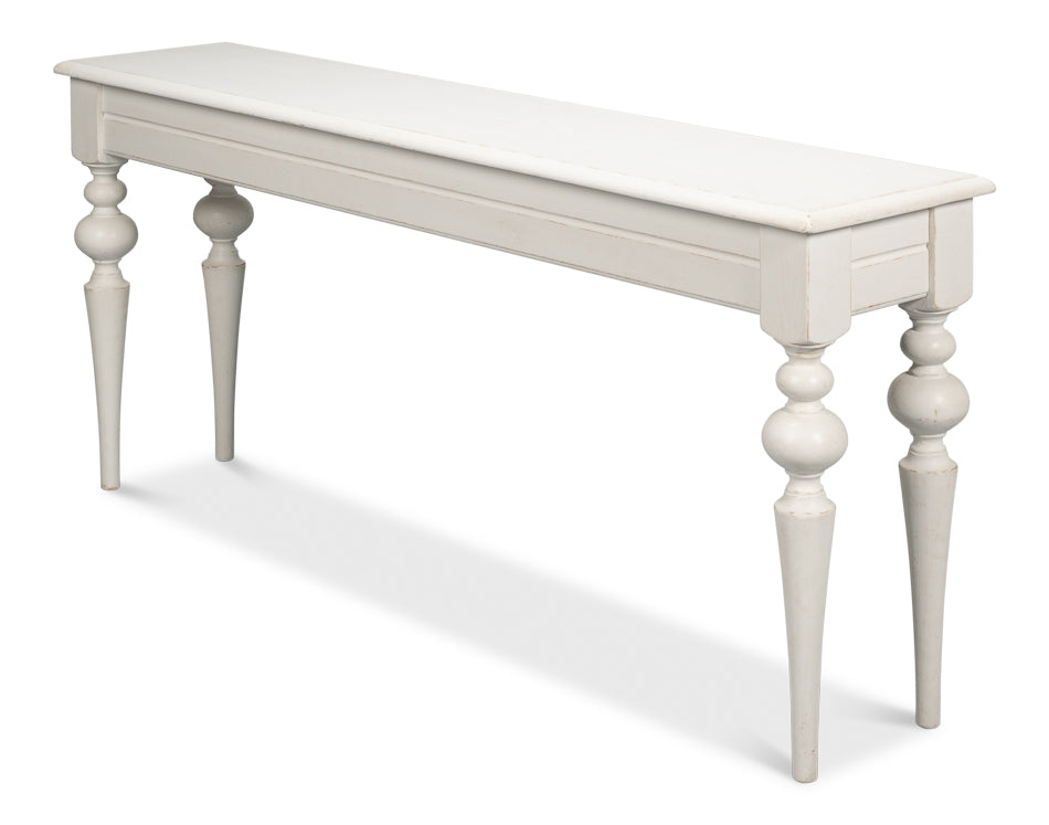 American Home Furniture | Sarreid - Hudson Console - Antique White