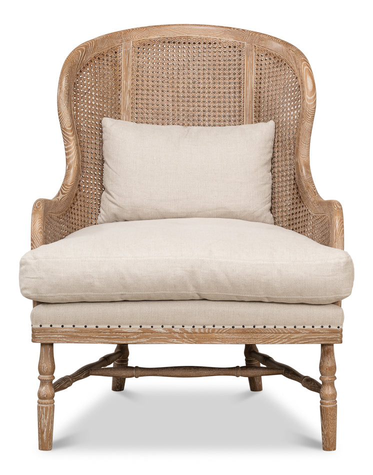 American Home Furniture | Sarreid - Randolph Wing Chair