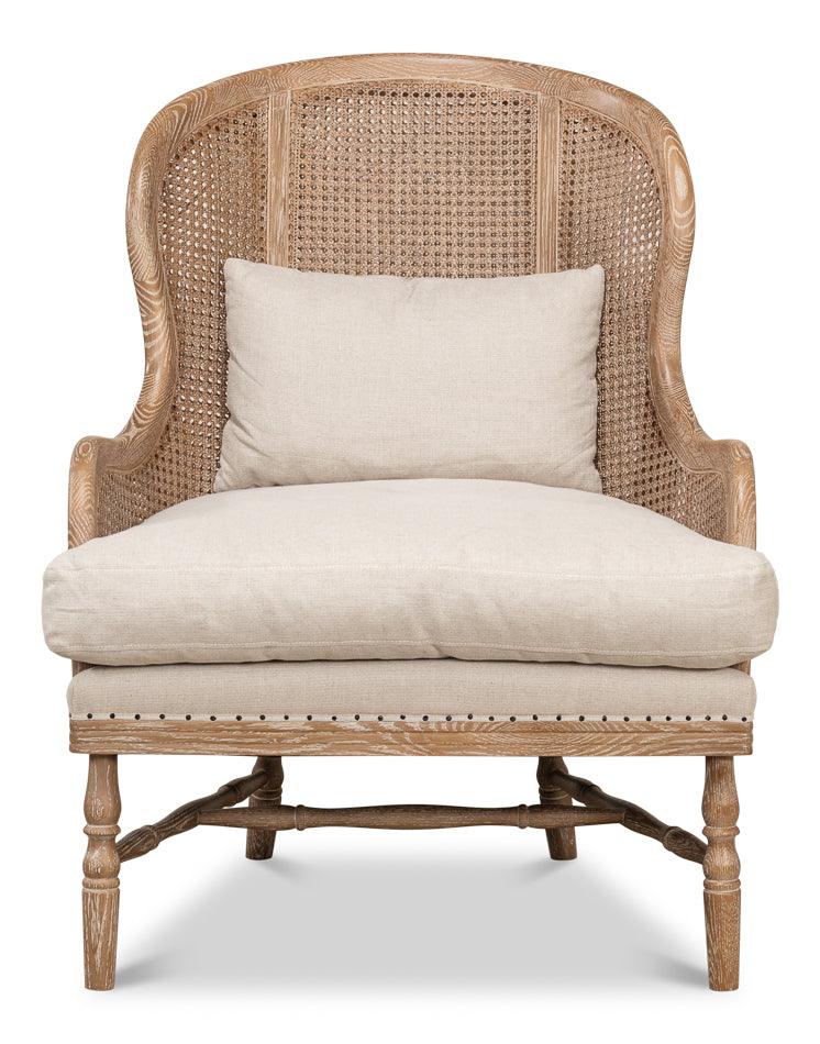 Sarreid Randolph Wing Chair ACCENT + LOUNGE CHAIRS