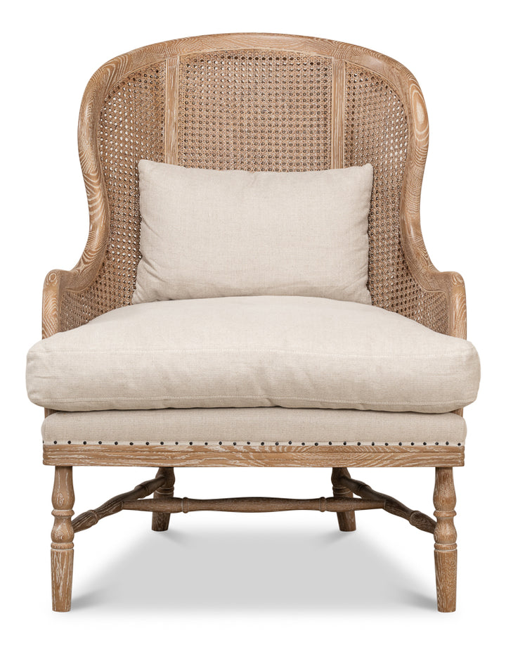 American Home Furniture | Sarreid - Randolph Wing Chair