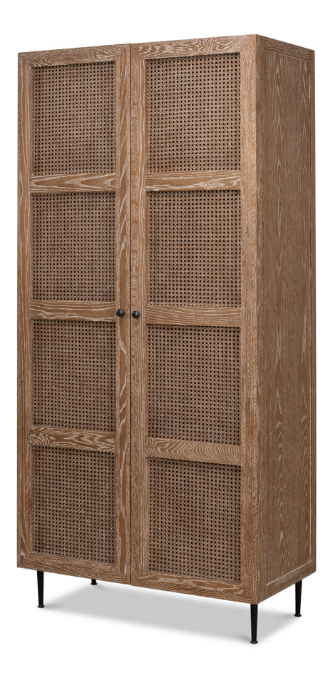 American Home Furniture | Sarreid - Anton Tall Cupboard