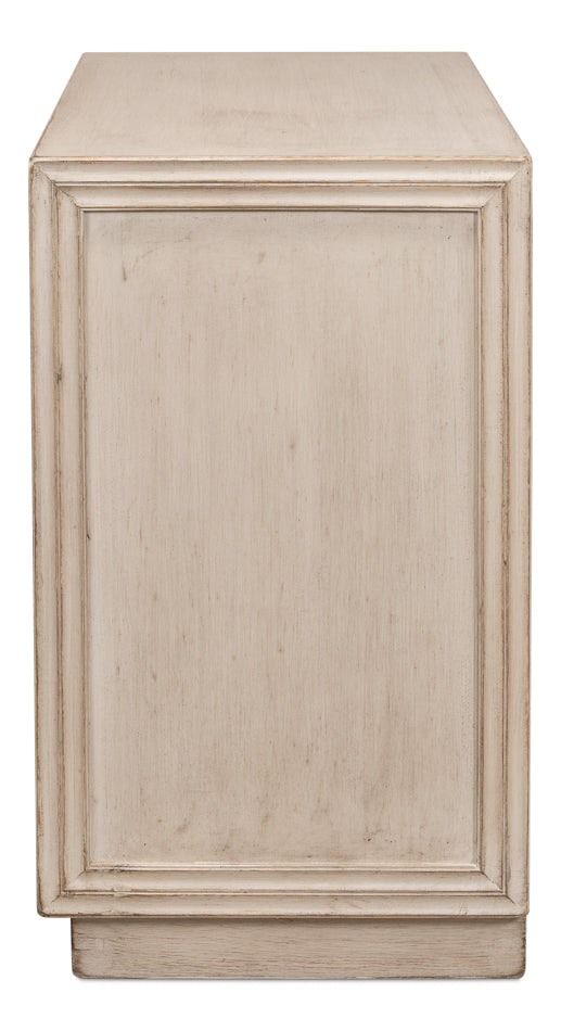 American Home Furniture | Sarreid - Argyle Sideboard - 2 Doors - Stone Grey