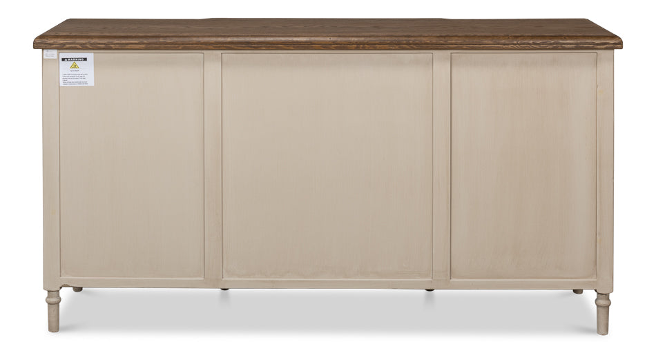 American Home Furniture | Sarreid - Asher 9 Drawer Sideboard