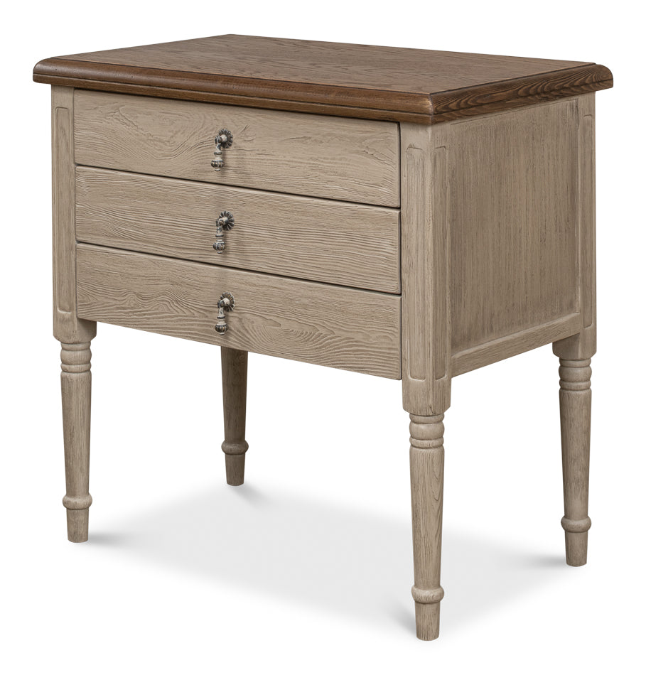 American Home Furniture | Sarreid - Asher 3 Drawer Commode