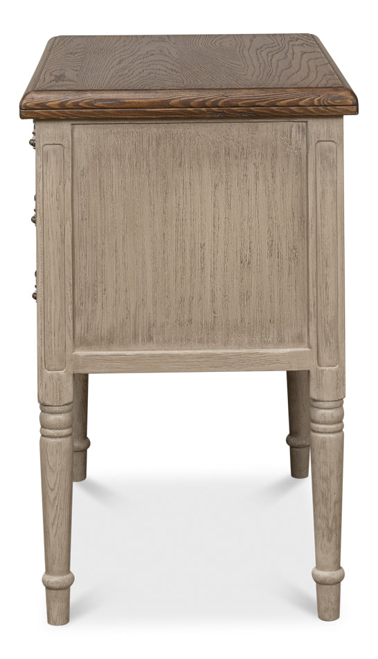 American Home Furniture | Sarreid - Asher 3 Drawer Commode