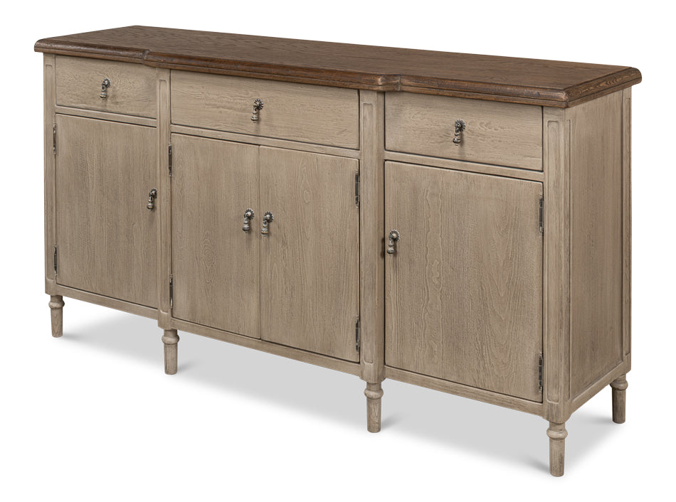 American Home Furniture | Sarreid - Asher 4 Door Sideboard