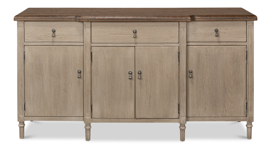 American Home Furniture | Sarreid - Asher 4 Door Sideboard