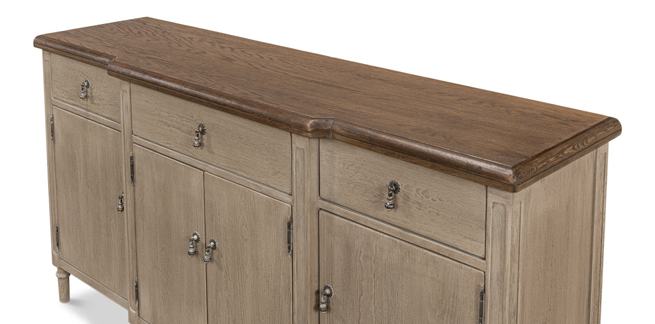 American Home Furniture | Sarreid - Asher 4 Door Sideboard