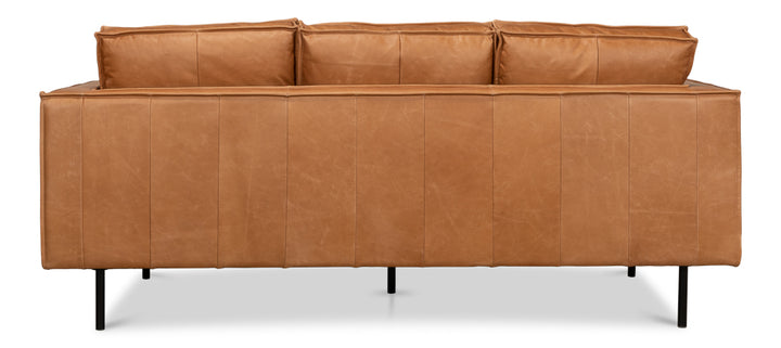 American Home Furniture | Sarreid - Esprit Leather Sofa