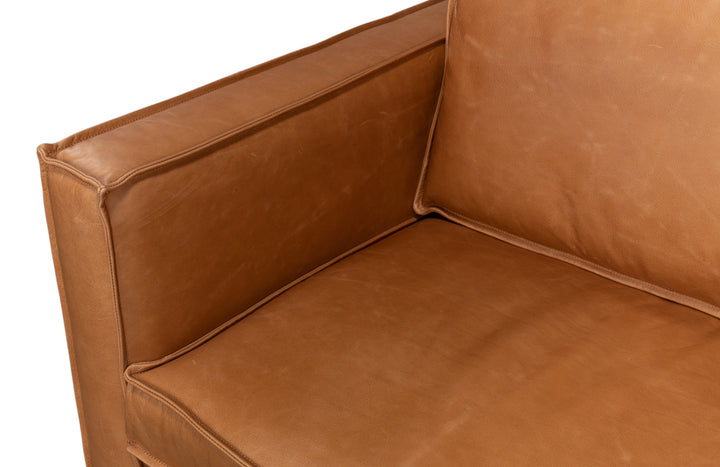 American Home Furniture | Sarreid - Esprit Leather Sofa