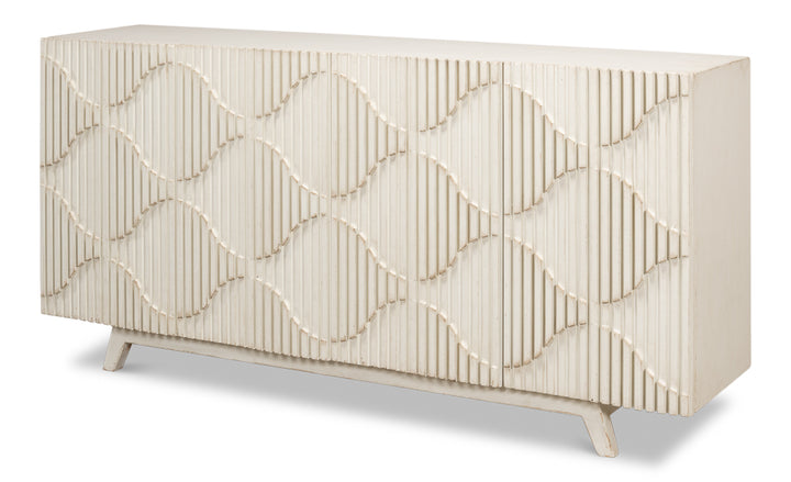 American Home Furniture | Sarreid - Lola Sideboard - Antique White 2