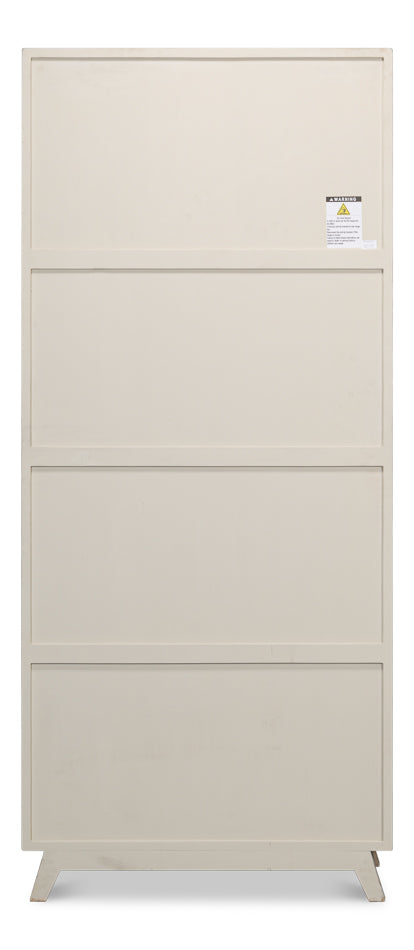 American Home Furniture | Sarreid - Lola Cupboard - Stone Grey