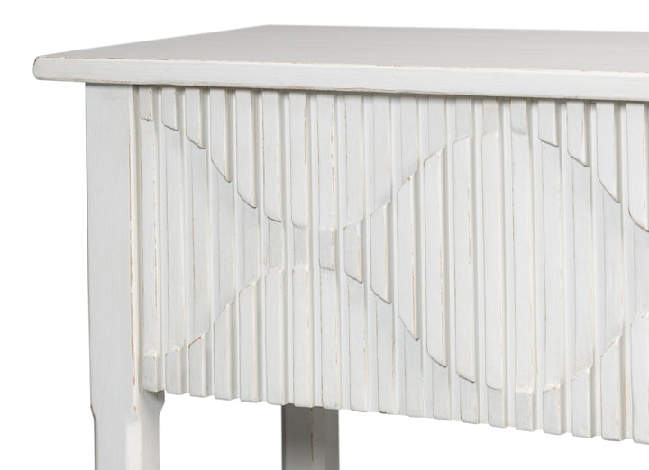 American Home Furniture | Sarreid - Lola Console - Antique White