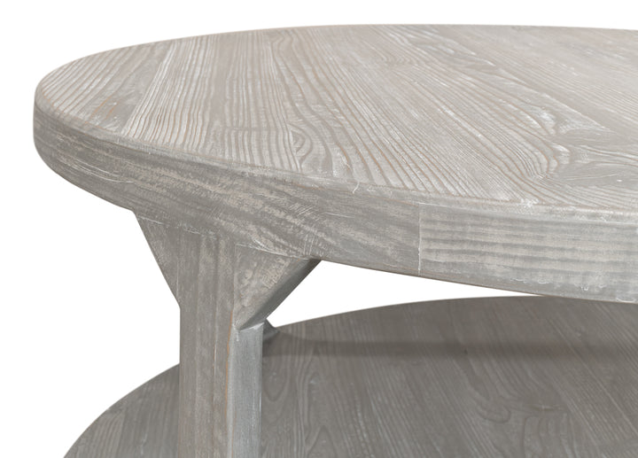 American Home Furniture | Sarreid - Devon Coffee Table - Moonskin Grey