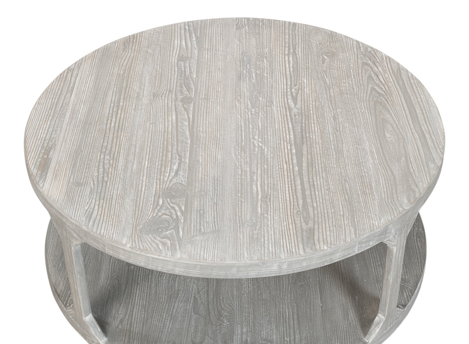 American Home Furniture | Sarreid - Devon Coffee Table - Moonskin Grey