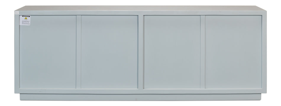 American Home Furniture | Sarreid - Maldives 4 Door Sideboard - Eros Blue