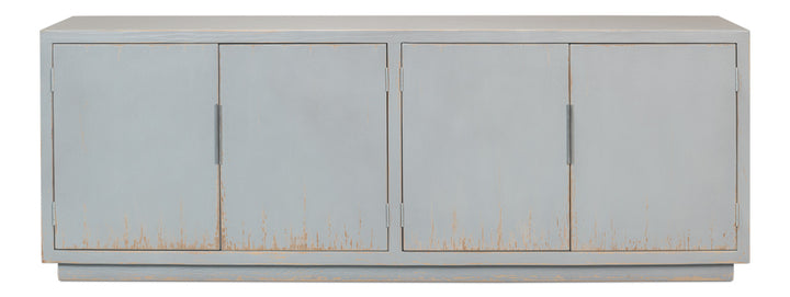 American Home Furniture | Sarreid - Maldives 4 Door Sideboard - Eros Blue